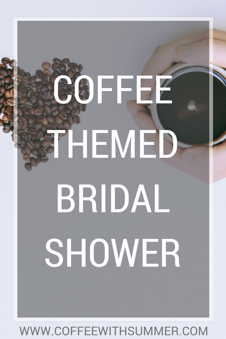 Coffee-Themed Bridal Shower