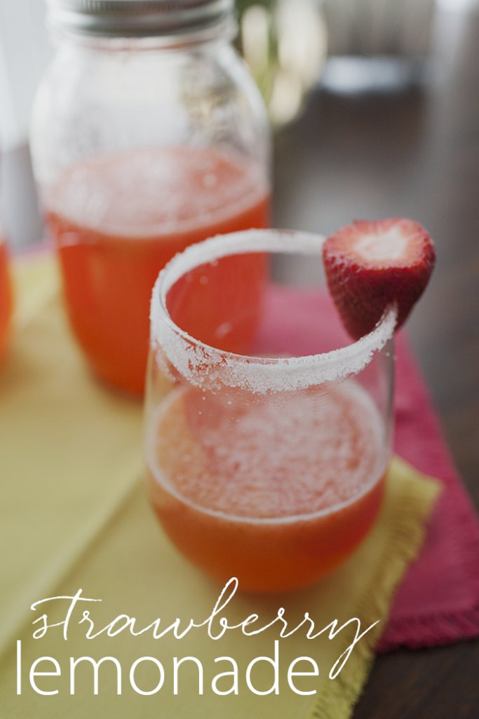 Stawberry Lemonade Mocktail
