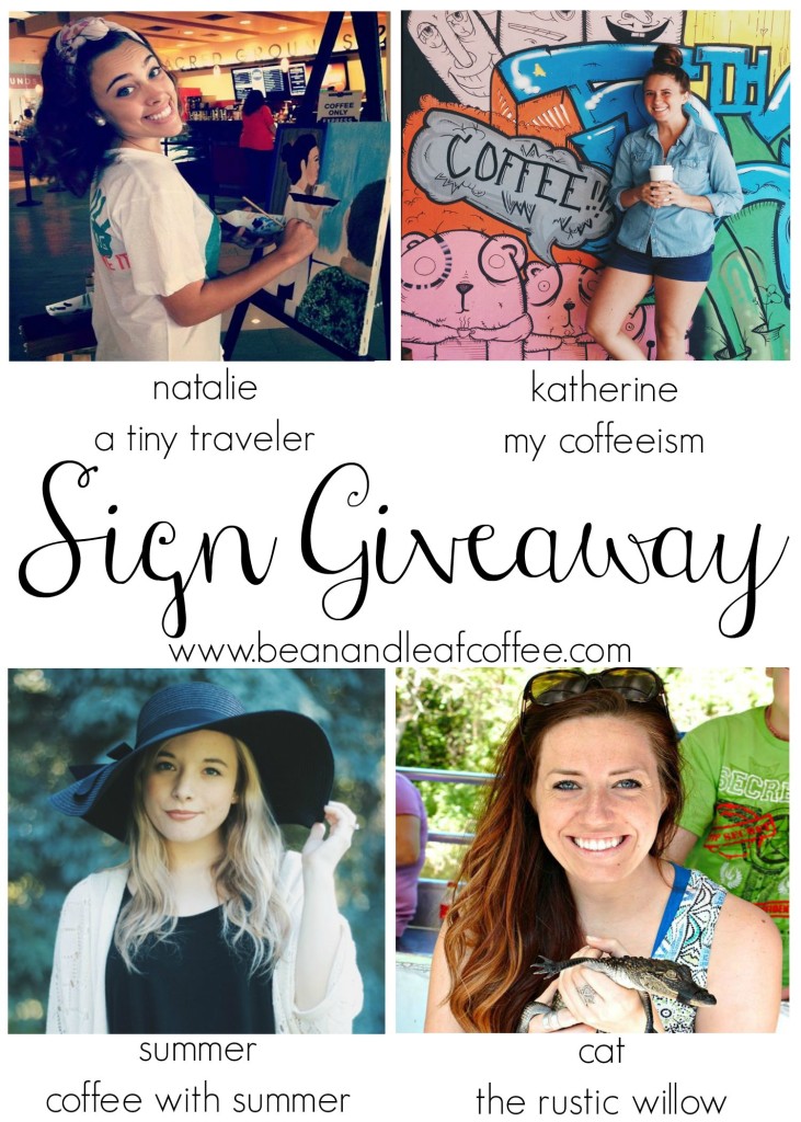 The Bean and Leaf | Giveaway