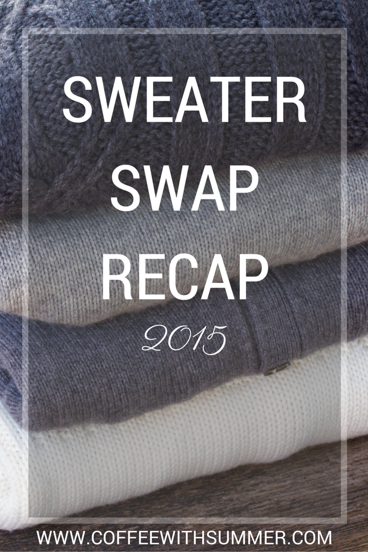 Sweater Swap Recap 2015