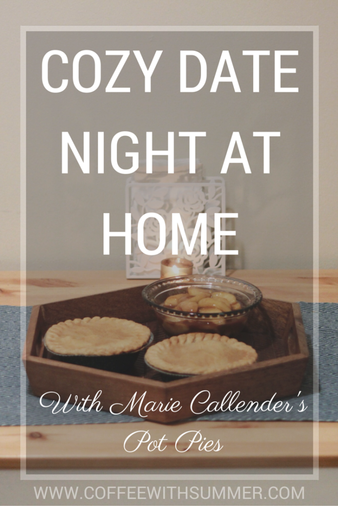 Cozy Date Night At Home With Marie Callender's Pot Pies & Sauteed Cinnamon Apples #PotPiesPlease #Ad
