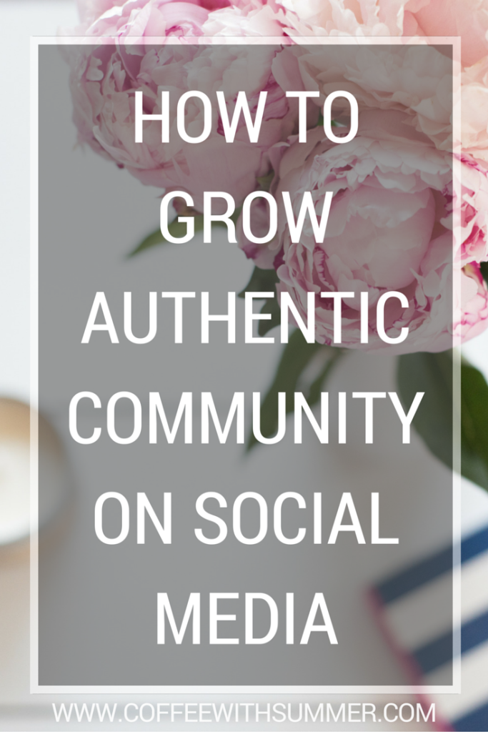 How To Grow Authentic Community On Social Media | Coffee With Summer
