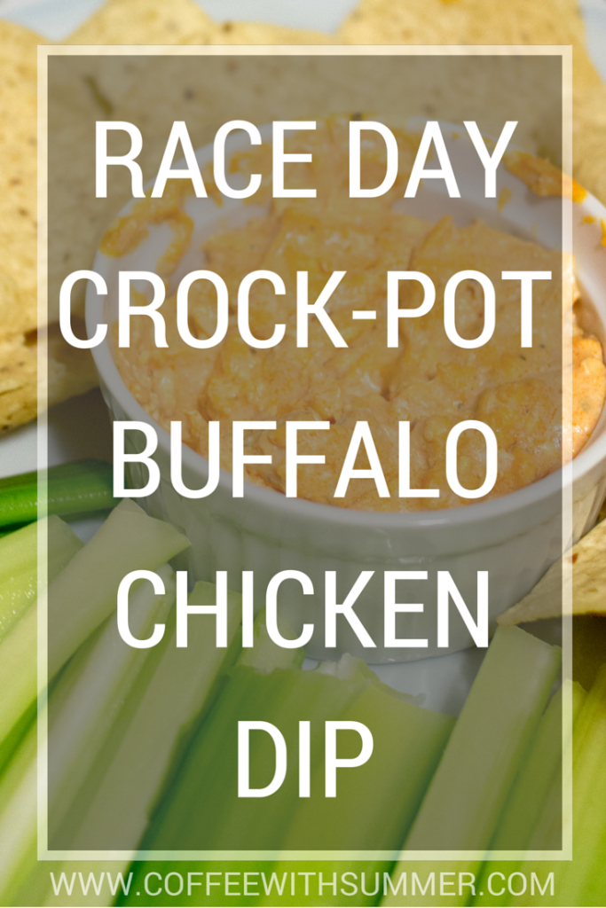 Race Day Crock-Pot Buffalo Chicken Dip | Coffee With Summer
