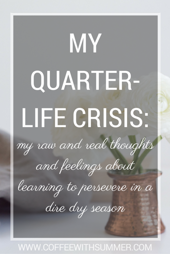 My Quarter-Life Crisis | Coffee With Summer