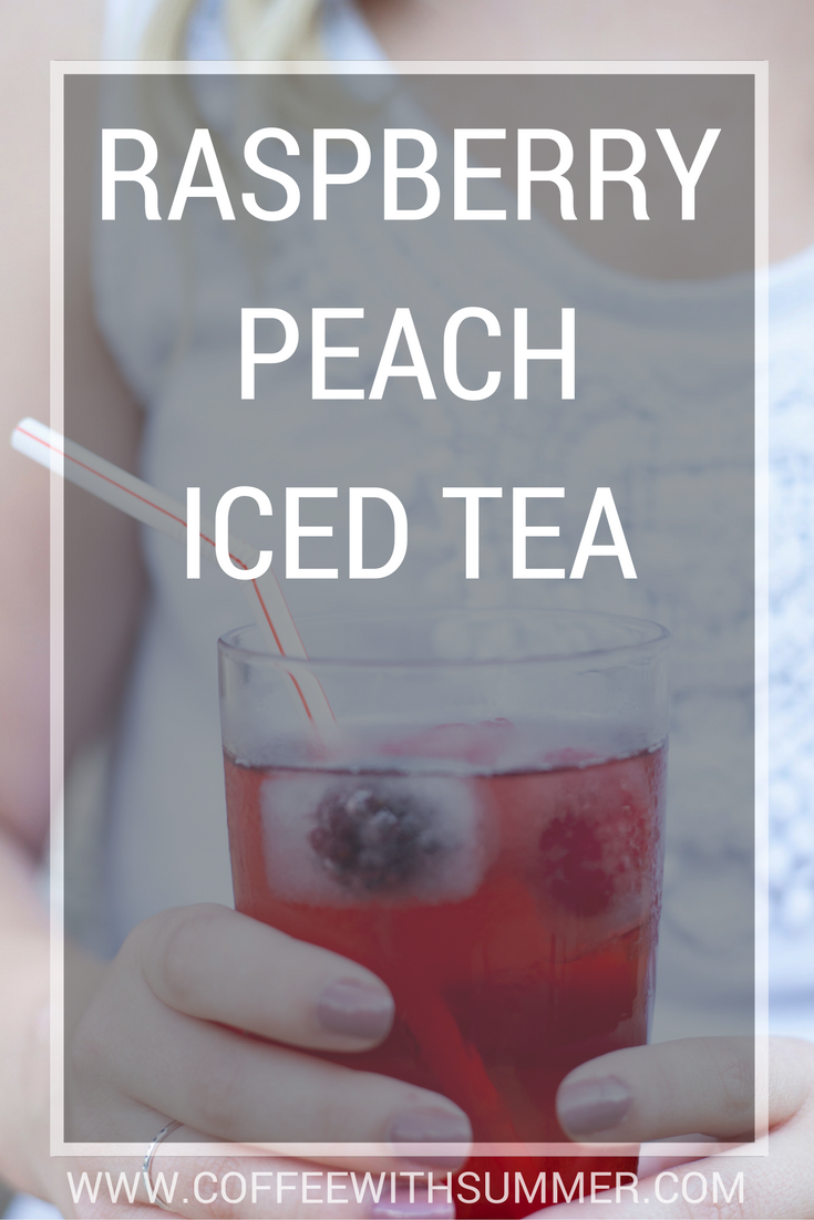 Raspberry Peach Iced Tea
