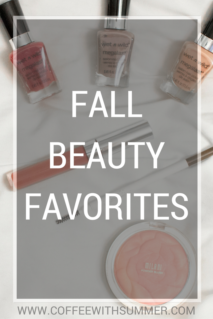 Fall Beauty Favorites