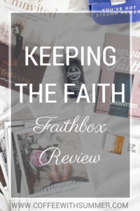 Keeping The Faith: Faithbox Review