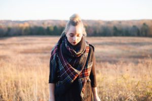 Top Knots & Blanket Scarves | Coffee With Summer