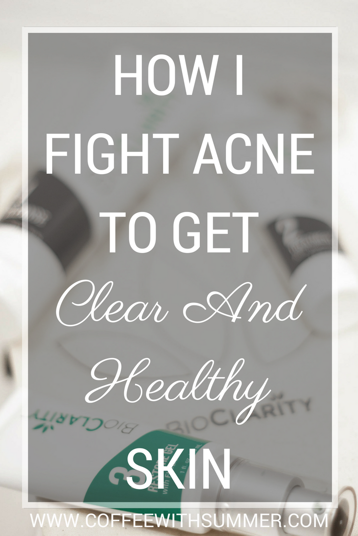 How I Fight Acne To Get Clear & Healthy Skin | Coffee With Summer