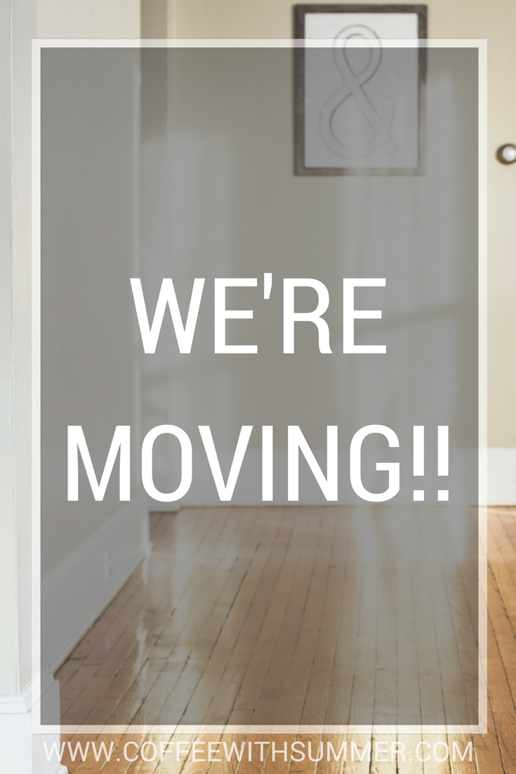 We’re Moving!!