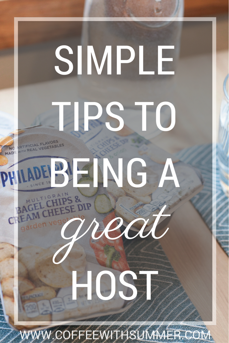 Simple Tips To Being A Great Host