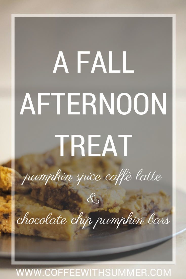 A Fall Afternoon Treat | Coffee With Summer 