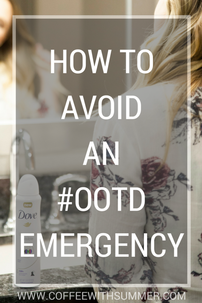 How To Avoid An #OOTD Emergency | Coffee With Summer