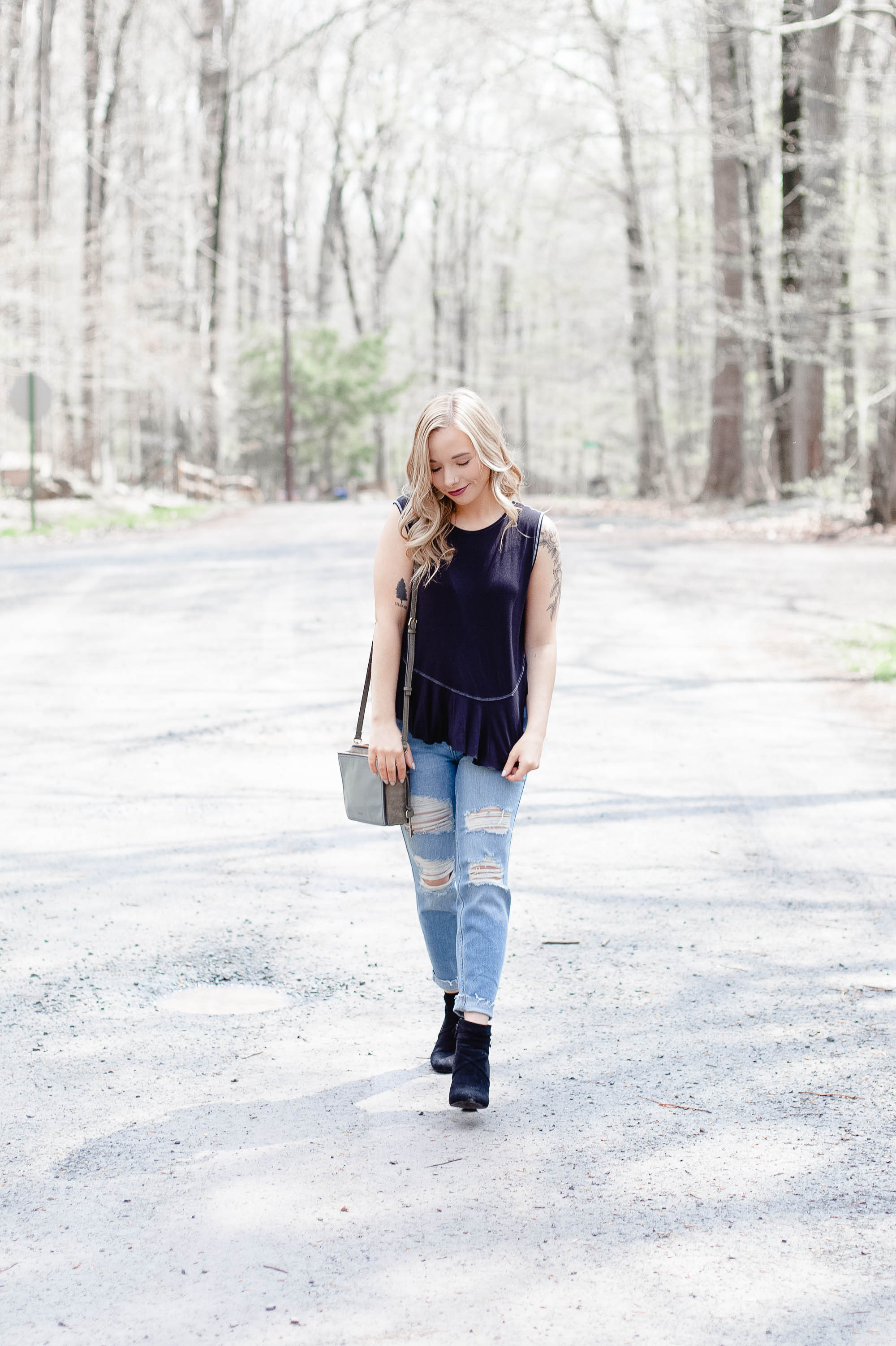 Edgy Weekend Outfit | Free People Top | Coffee With Summer