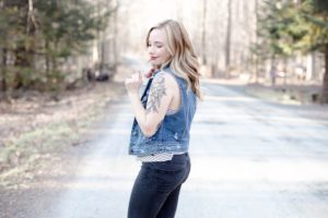 Sleeveless Denim Vest Outfit | Coffee With Summer
