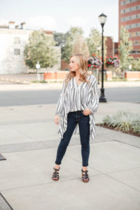 Striped Tunic Top from Chicwish