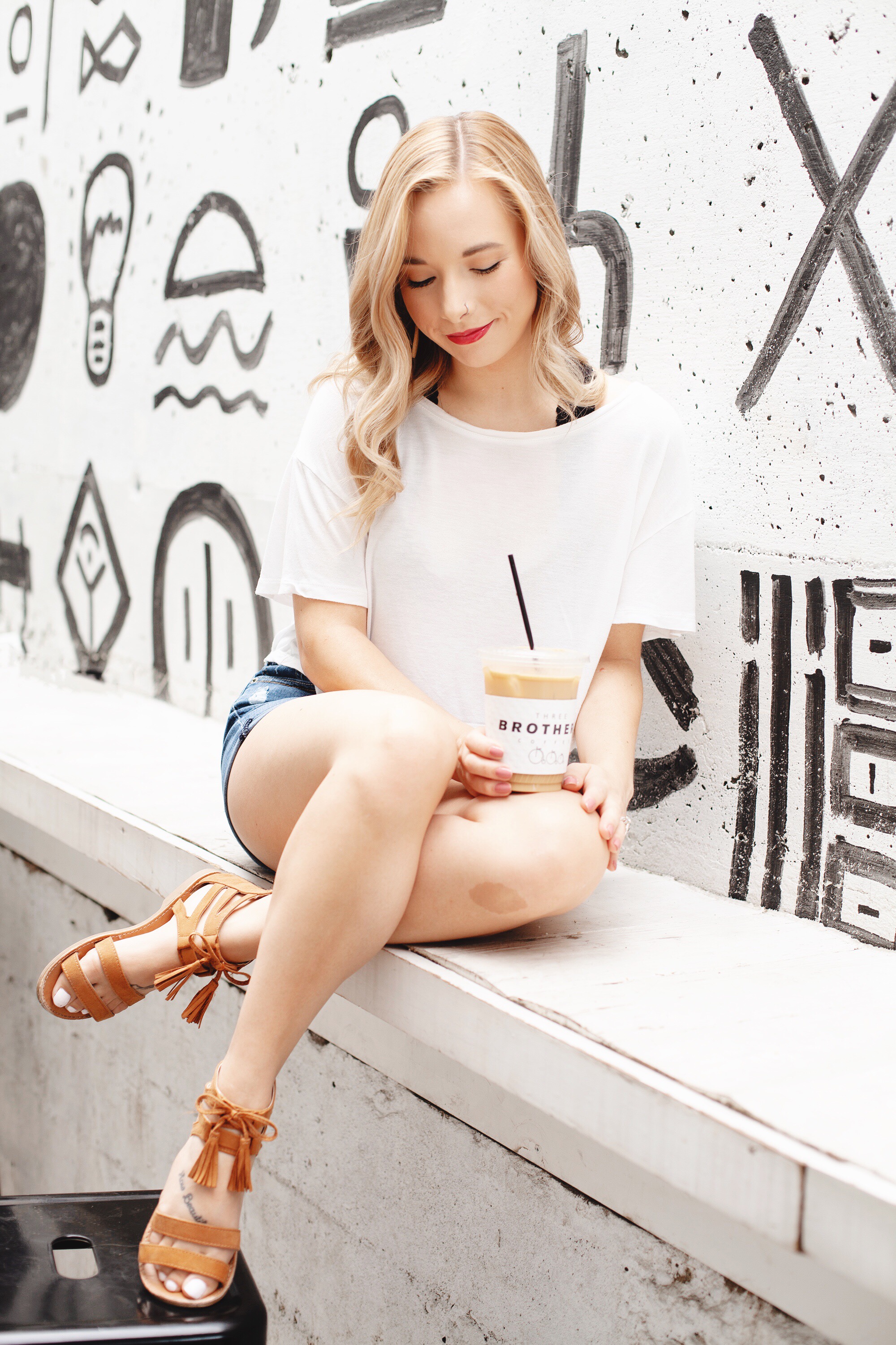 Casual Coffee Date Outfit