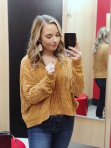 Gold Chenille Sweater Wild Fable #targetstyle