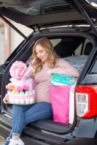 Baby Shower with Ford SUV