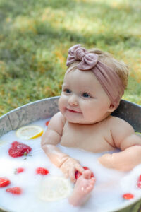 Tips For A Baby Milk Bath Photoshoot