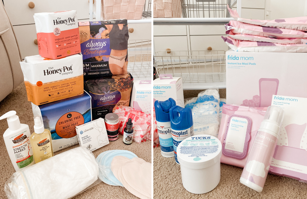 The Best Postpartum Recovery Essentials: What's In My Postpartum Cart -  Coffee With Summer