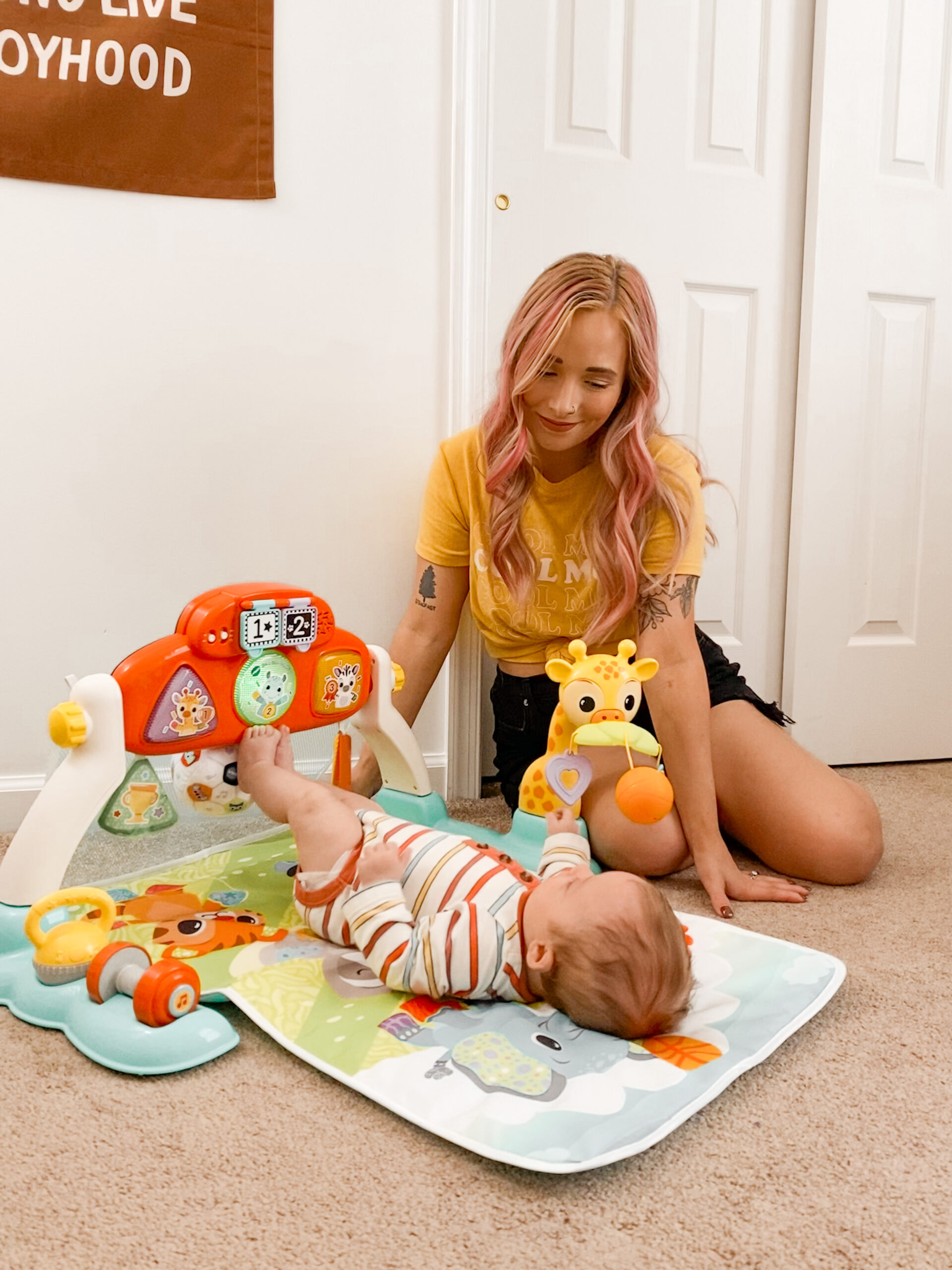 Playtime Fun With The VTech® Kick & Score Playgym
